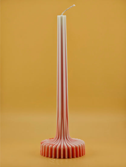 Sculptural Gradient Candle